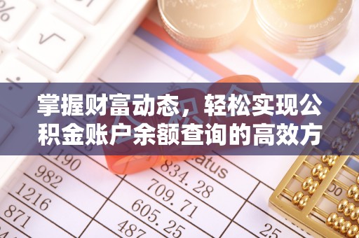溧阳掌握财富动态，轻松实现公积金账户余额查询的高效方法
