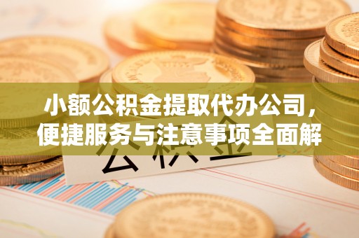 溧阳小额公积金提取代办公司，便捷服务与注意事项全面解析