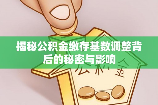 溧阳揭秘公积金缴存基数调整背后的秘密与影响